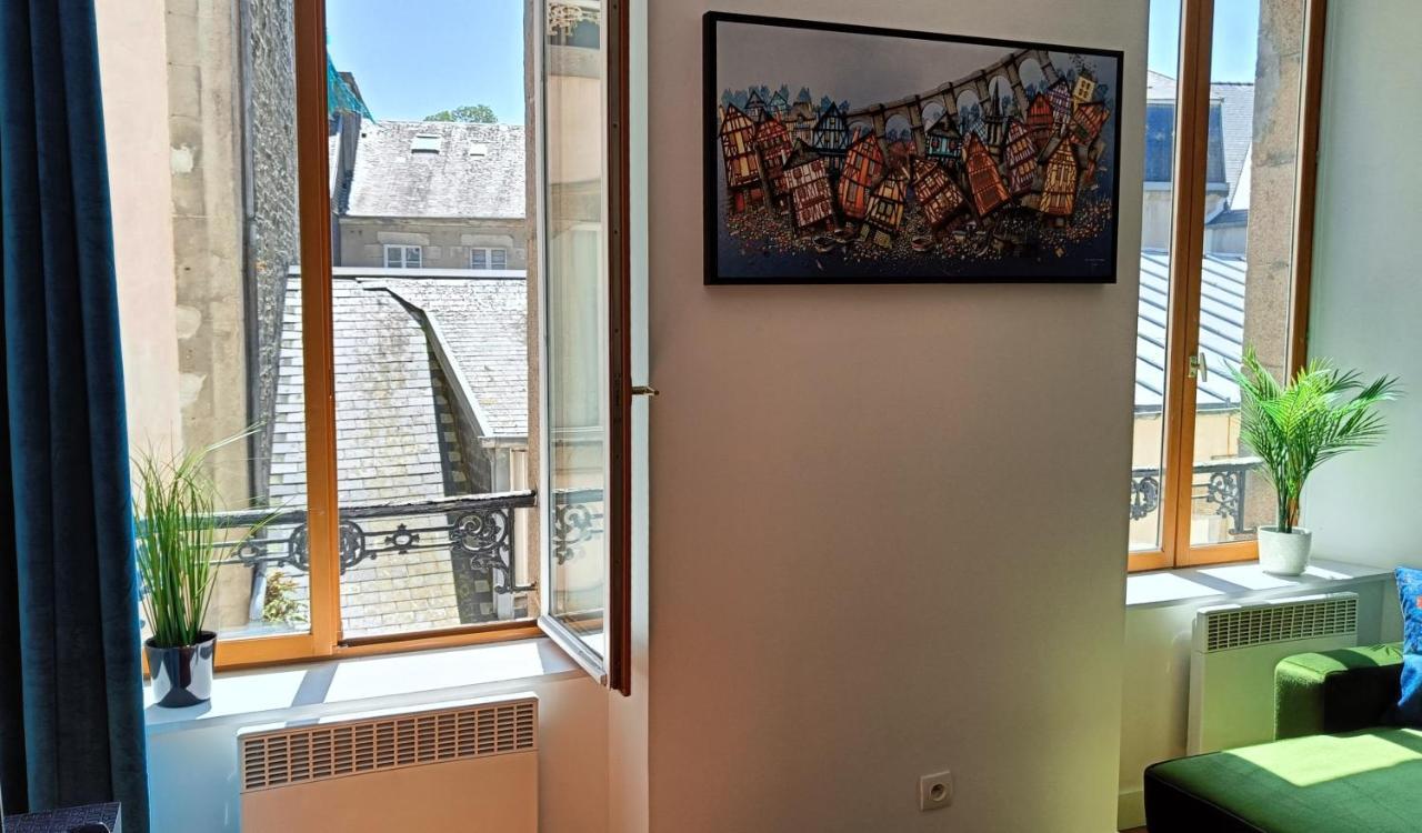 Au Fil De Soi Apartment Morlaix Bagian luar foto